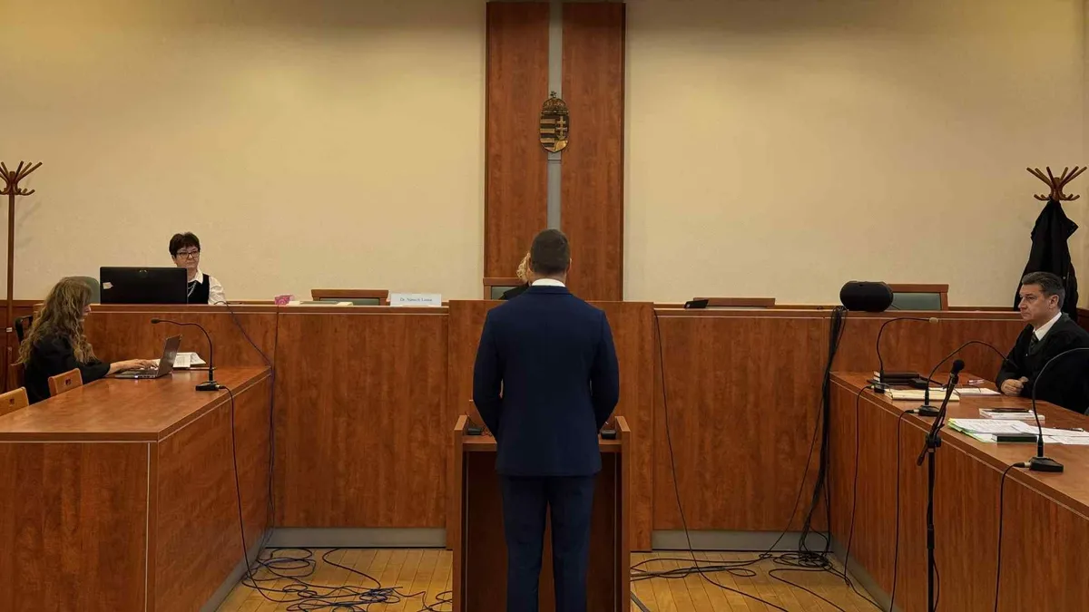 V Budimpešti se je na sodišču pojavil voznik, ki je povzročil smrtno nesrečo na mostu Árpád