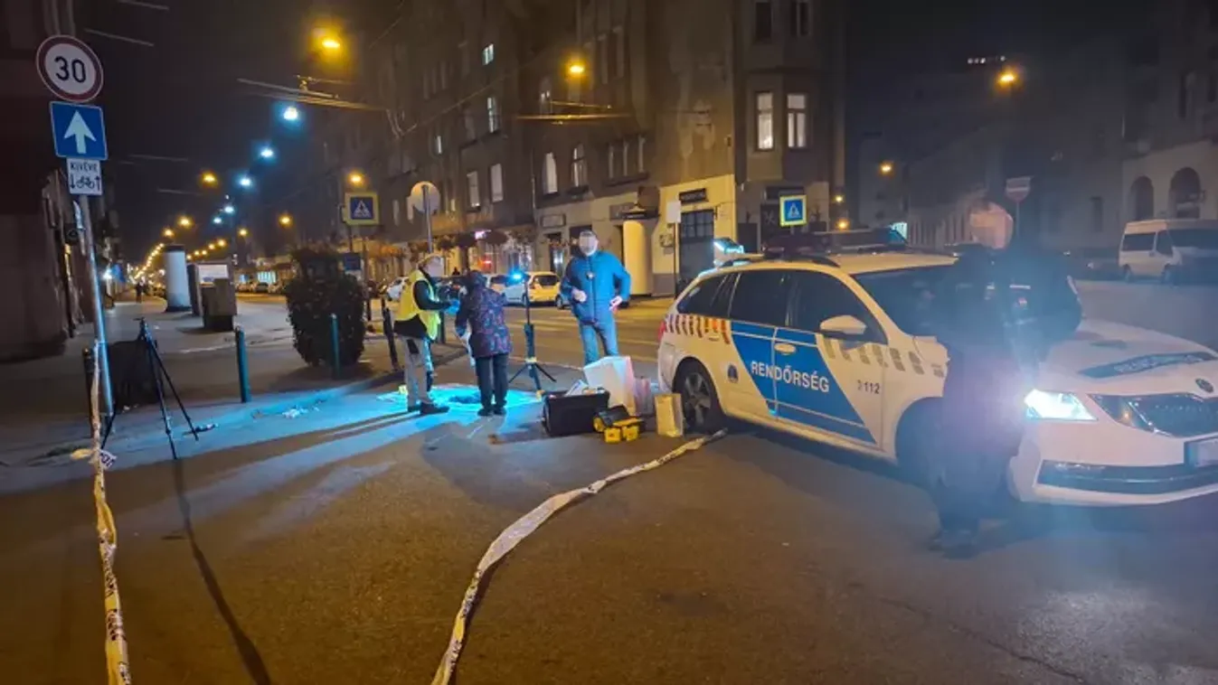 Teleki téri késelés: megrázó fotók és videó a helyszínről, rendőrkézen a barátnőjére rontó László