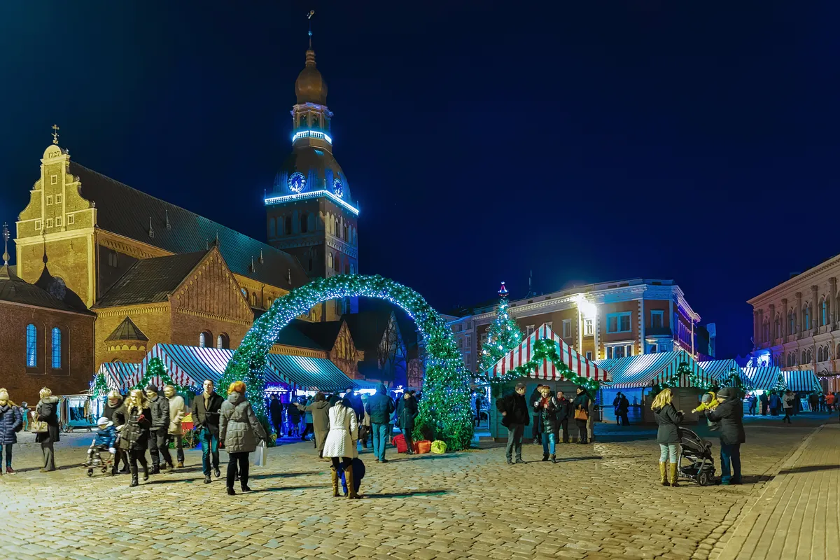 Riga adventi vásár