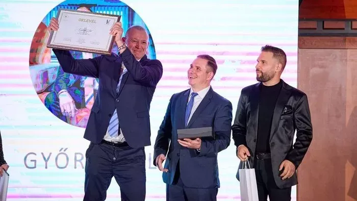 Győrfi Pál is kitüntetést kapott munkája elismeréseként
