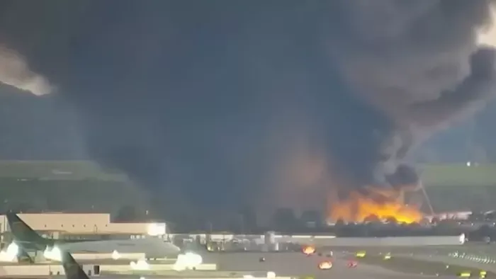 Felrobbant egy UPS csomagszállító repülő