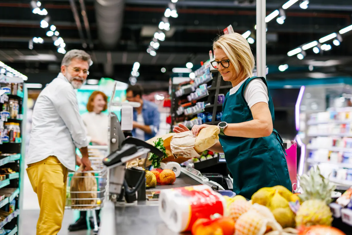 Vásárlási etikett betartása a szupermarketben
