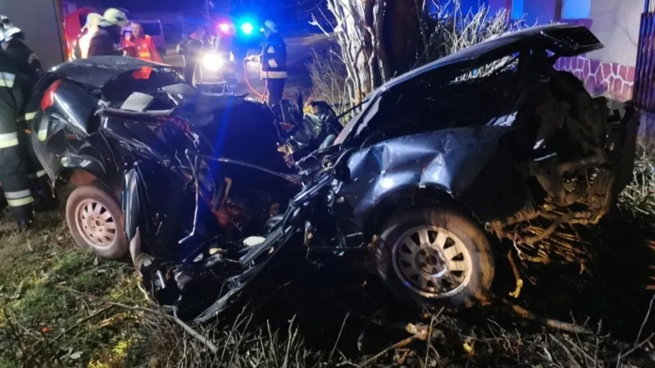 Halálos baleset Esztáron: fának csapódva halt meg Béci és Szabolcs