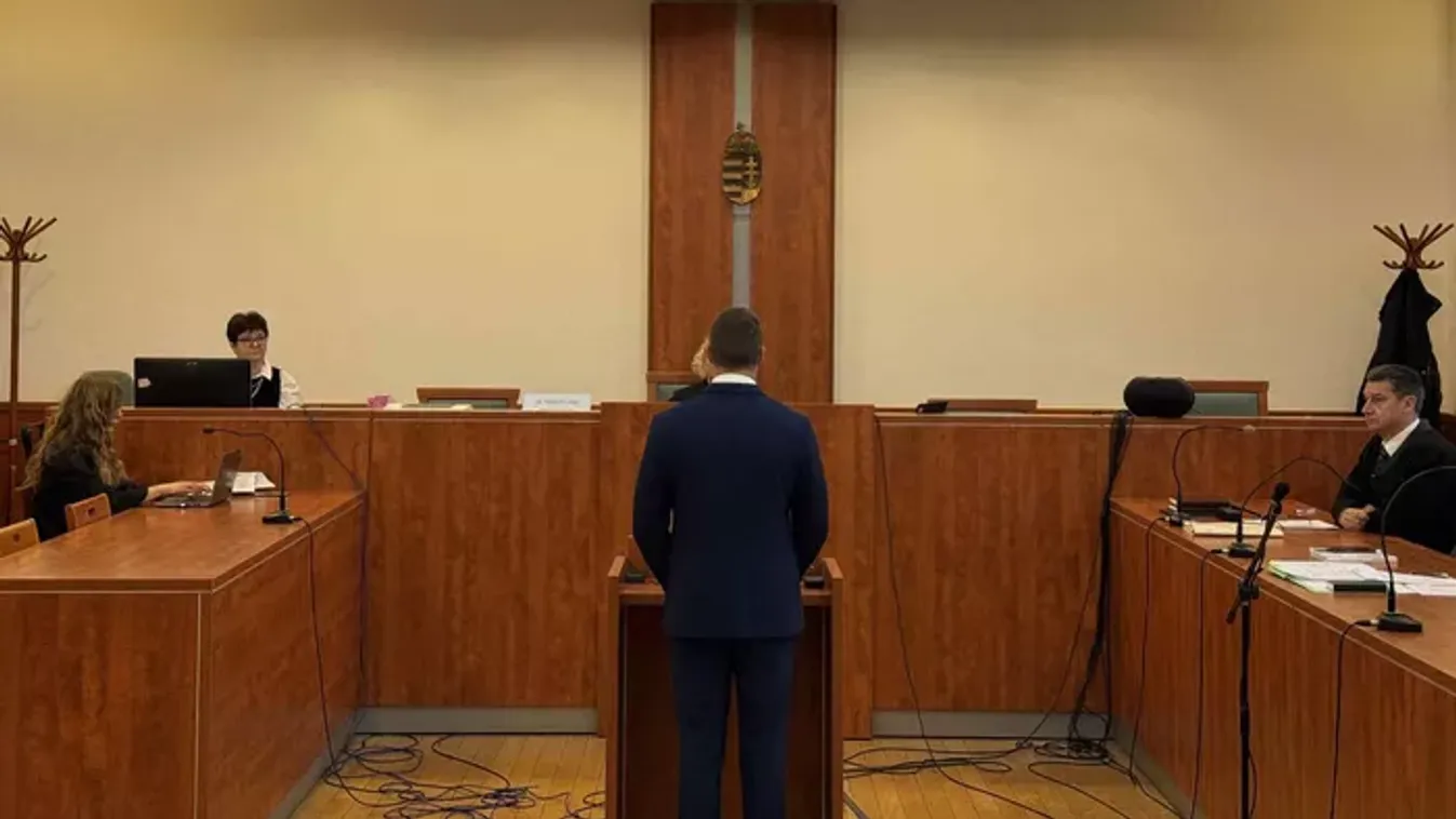 Barátnője kezét szorongatva érkezett a tárgyalására az Árpád hídi gázoló