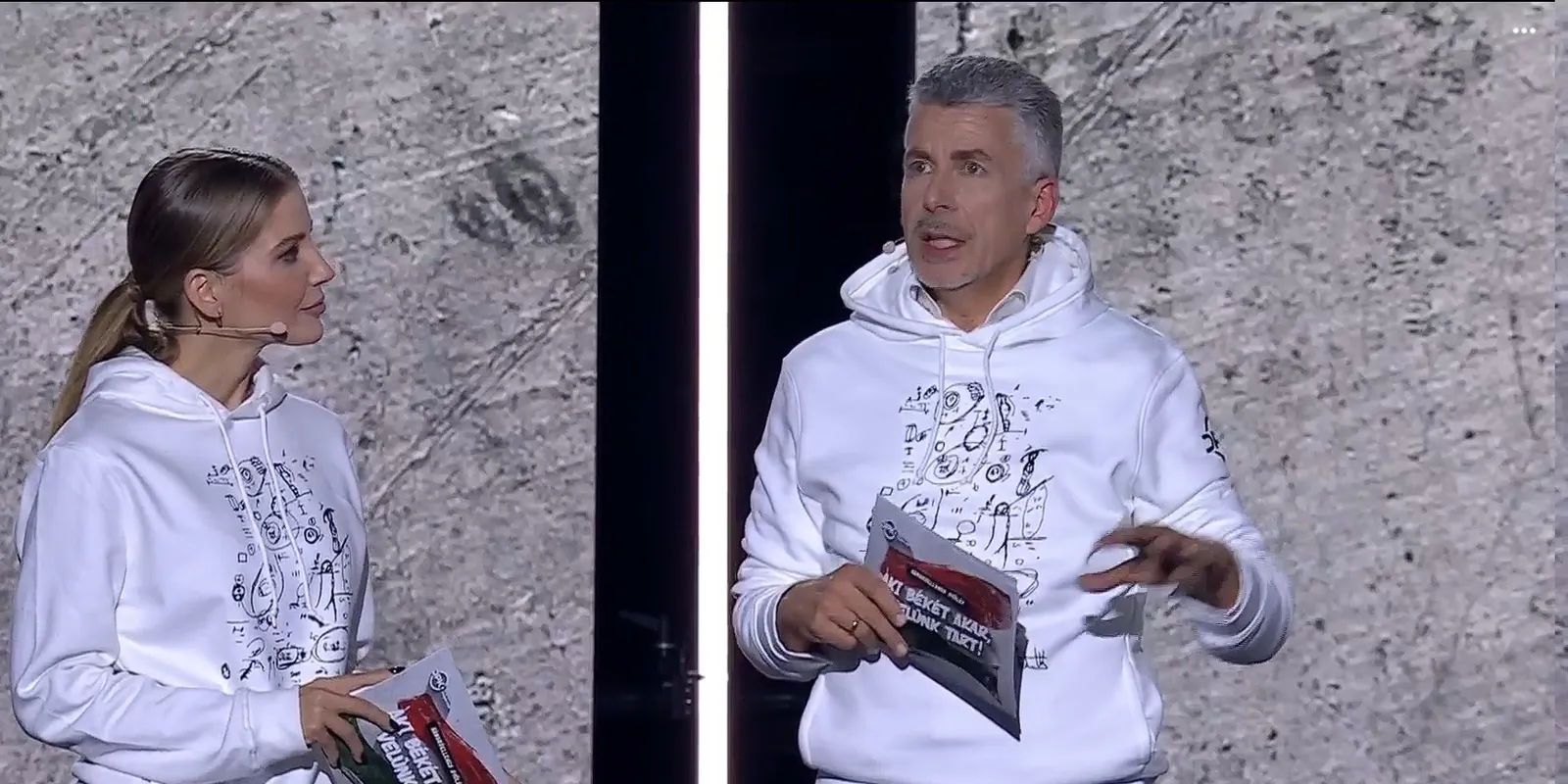 Szabó Zsófi után szabadon, Rákay Philips is firkás pulcsiban