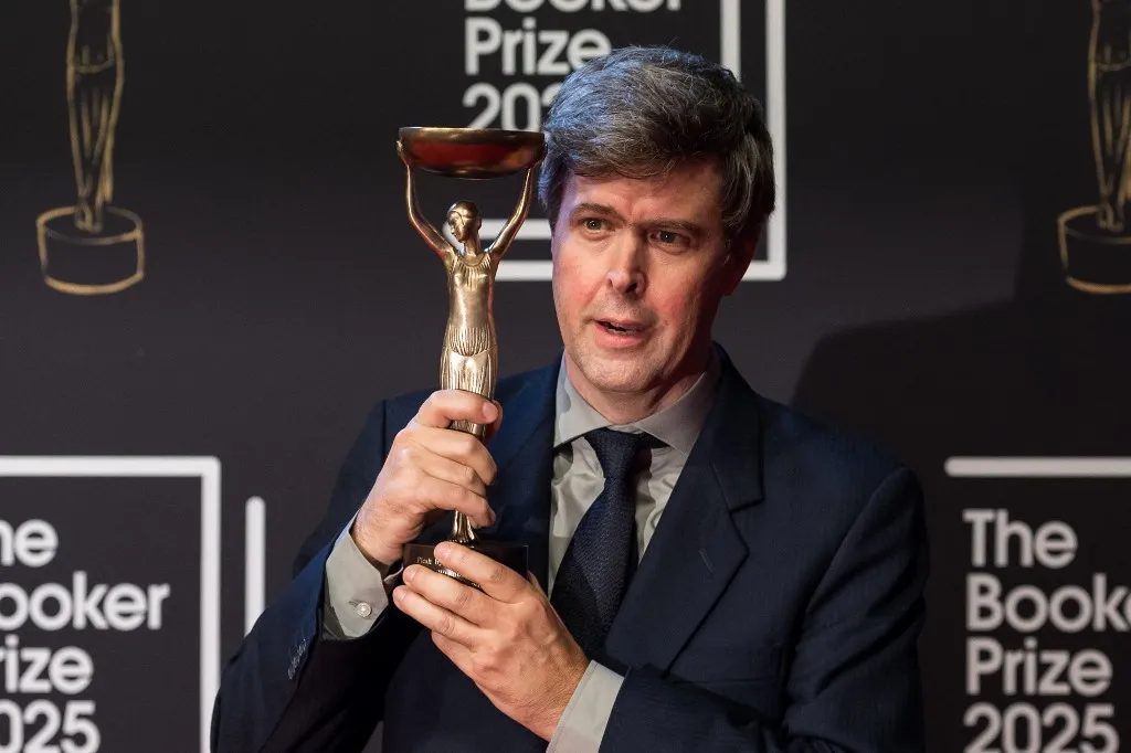 Booker Prize 2025 Award Ceremony in London, David Szalay 