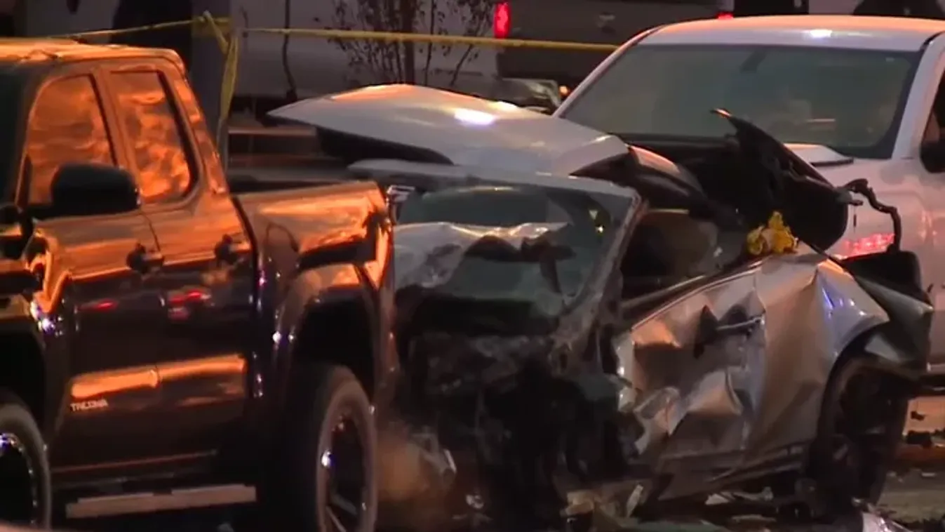 Terhes barátnője is odaveszett: Tinédzser okozott 12 autós tömegkarambolt