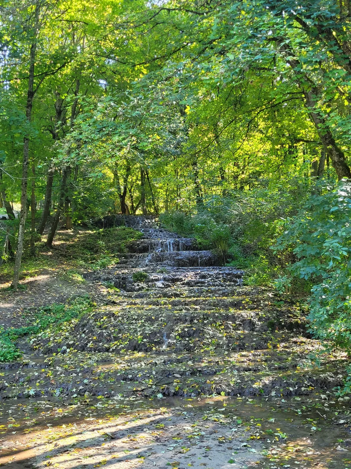 Szeptemberben még volt víz a Fátyol-vízesésben