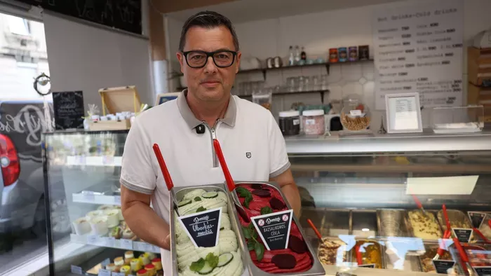 Új ízekkel vár a mestercukrász: „Mindig van zöldséges fagyi”