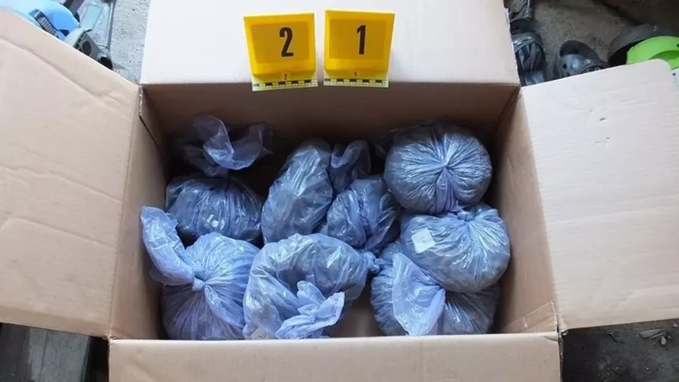 Sikeres rendőrségi akció: 3000 adaggal kevesebb drog az utcákon