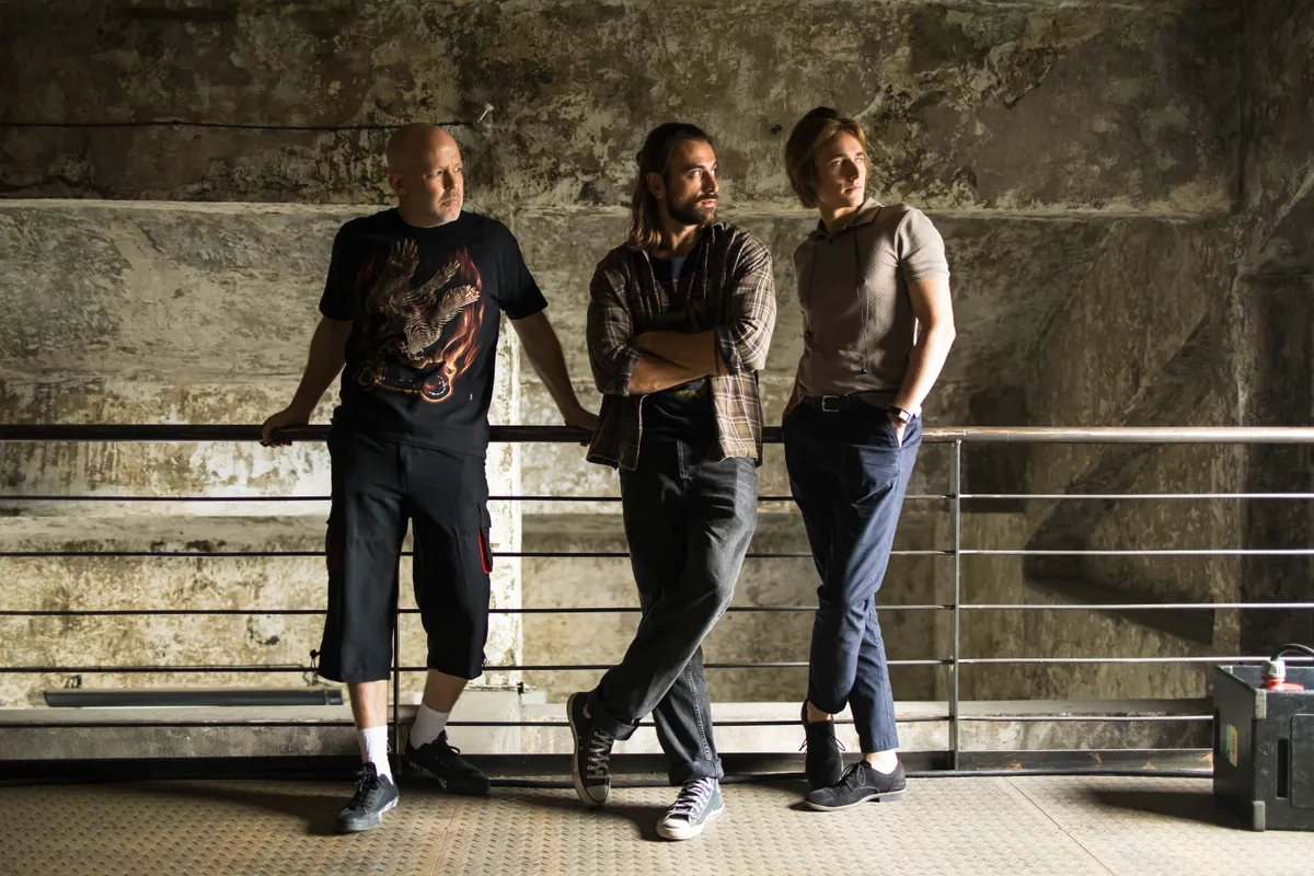 Friedenthál Zoltán, Kádár L. Gellért és Wettstein Márk a Még egy kívánság forgatásán.