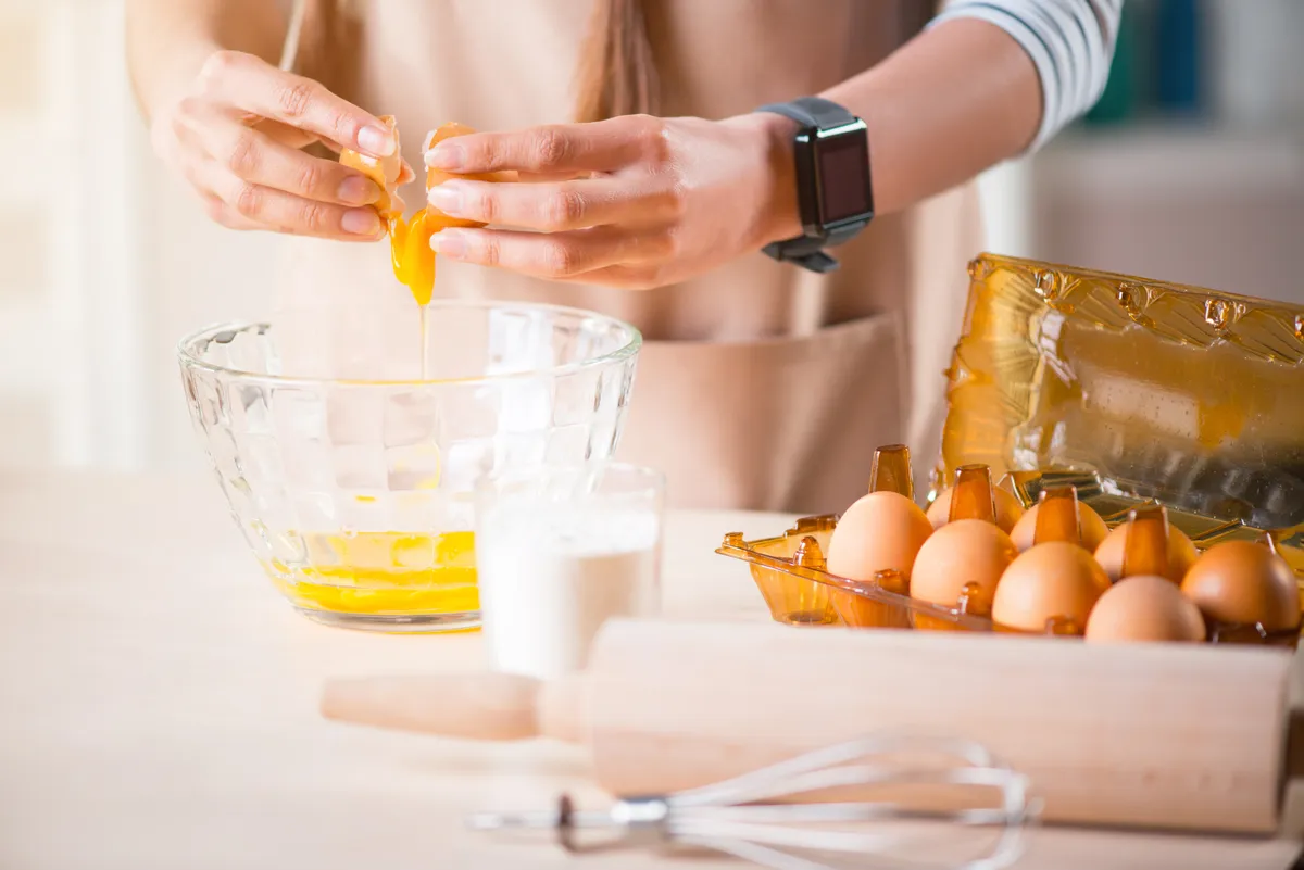 Tojásrántotta készítése