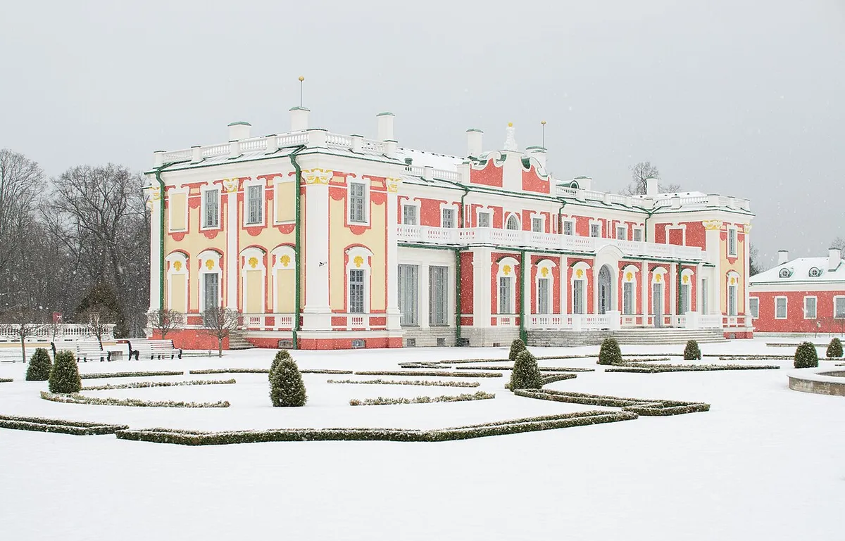 Tallinn egyik nevezetessége a Kadriorg-palota