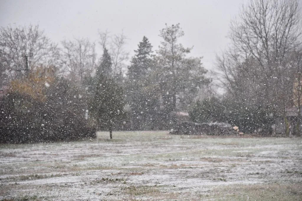 A téli szezon első havazása Csongrád-Csanádban