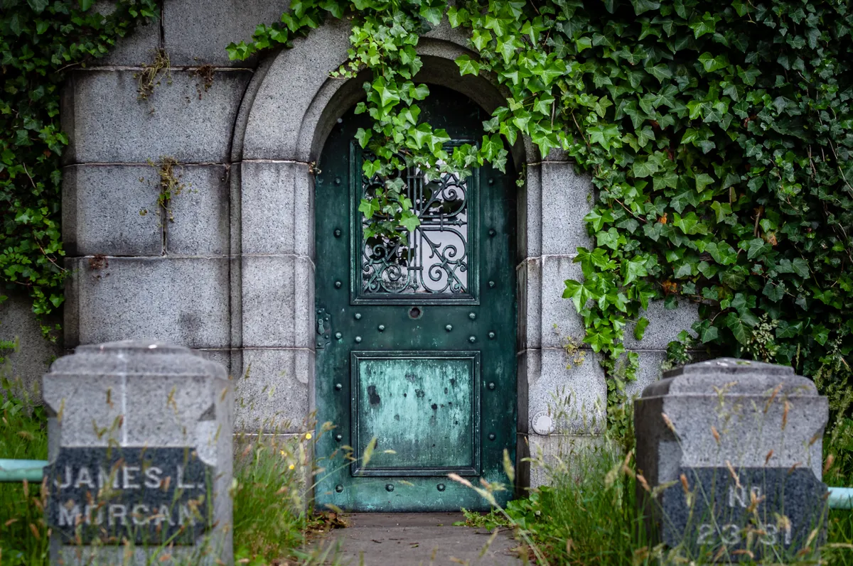 New York szellemei lakoznak például a Green-Wood temető kriptái mögött is.