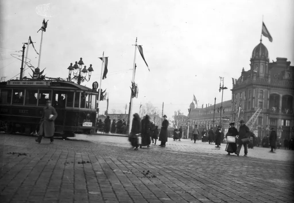 Nyugati (Berlini) tér, 1916