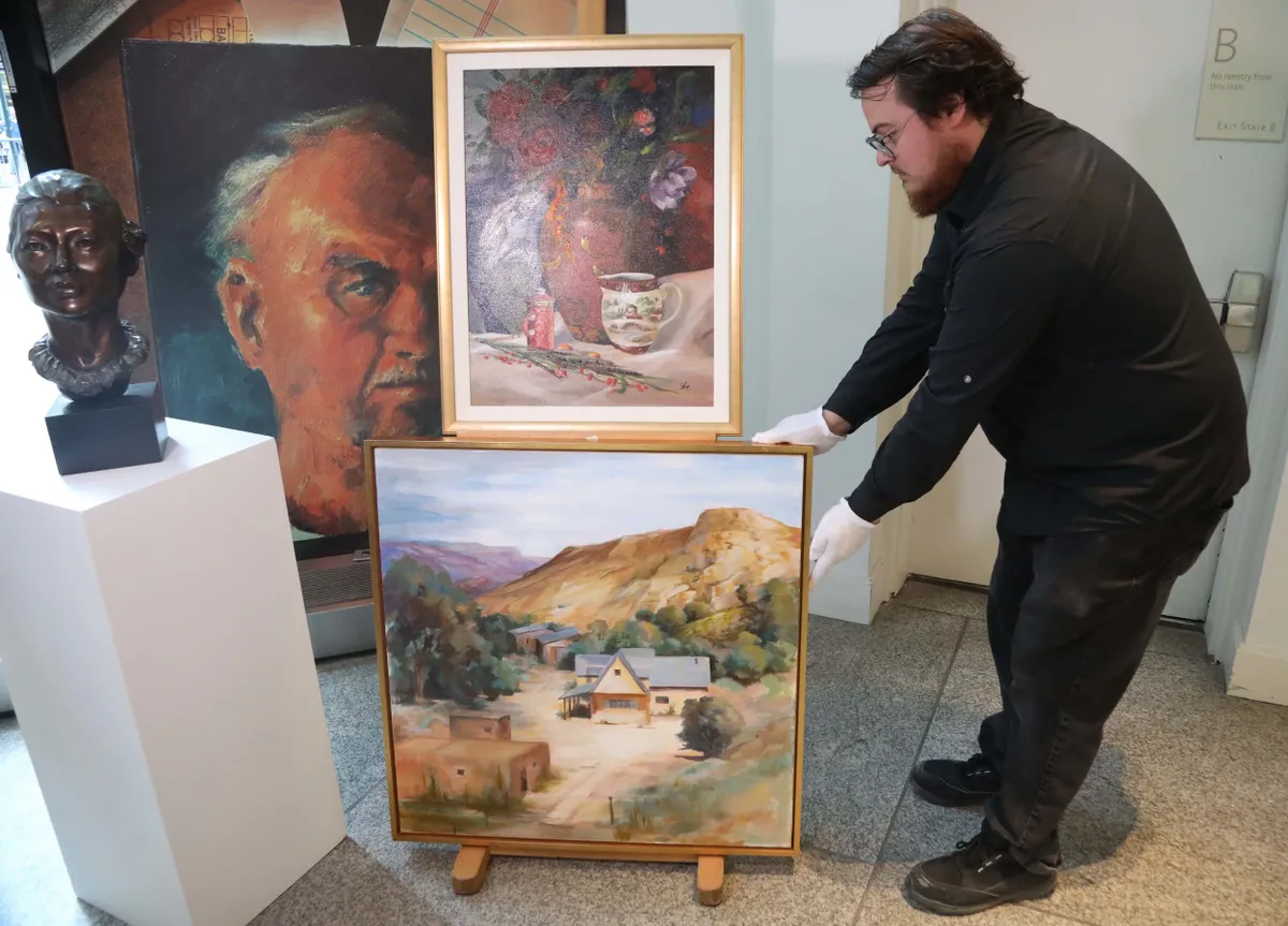 Gene Hackman festményei közül akadt, amelyik elérte a 30 ezer dolláros árat