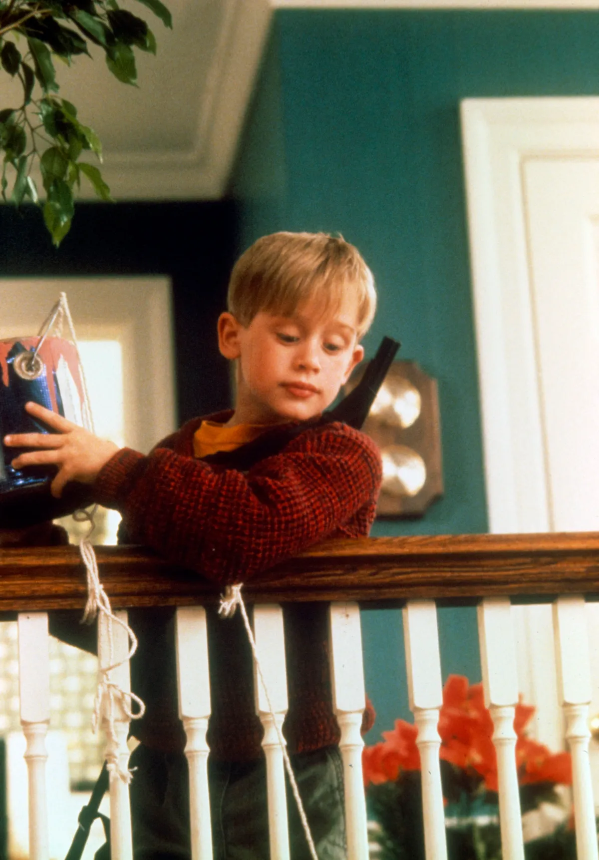 Macaulay Culkin a Reszkessetek, betörők! című filmben