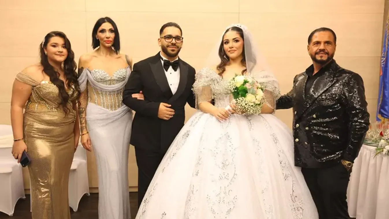 Exkluzív részletek Emilio lánya esküvőjéről: Dubajból érkezett a menyasszonyi ruha!