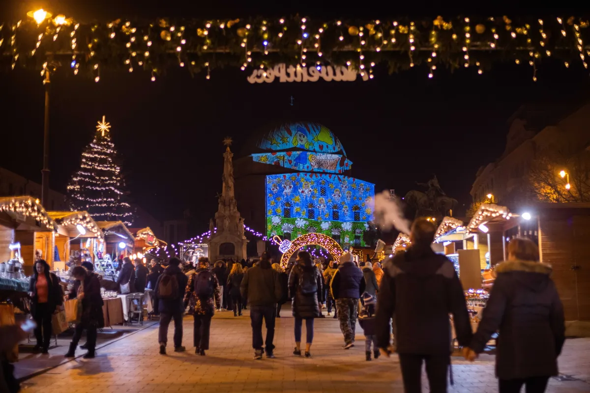 karácsonyi vásár Pécsen