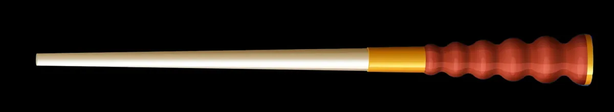 Ezüstös varázspálca