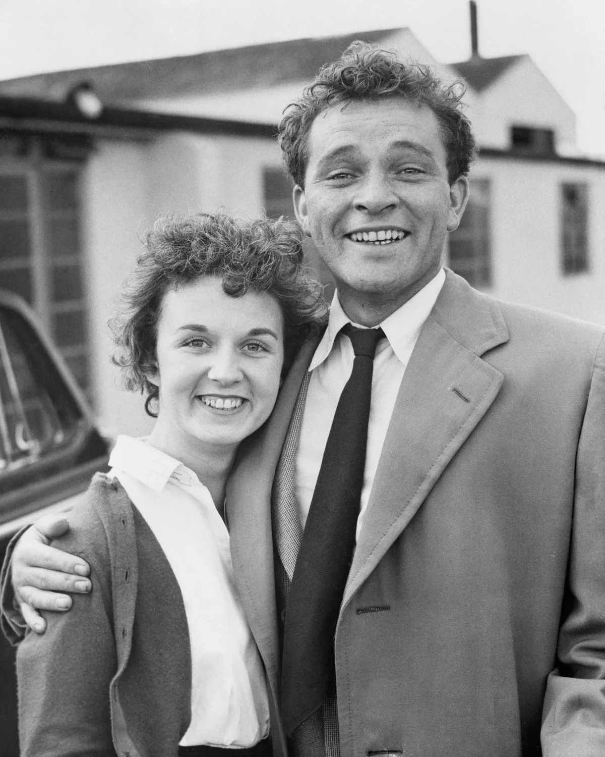Entertainment - Richard Burton and Sybil Williams - London Airport