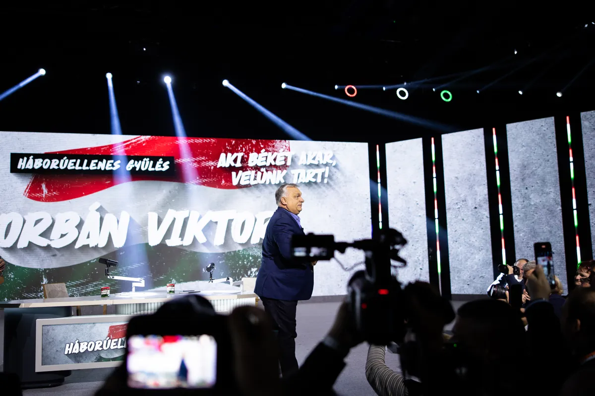 Háborúellenes Gyűlés, Nyíregyháza, 2025. 11. 29.
Orbán viktor