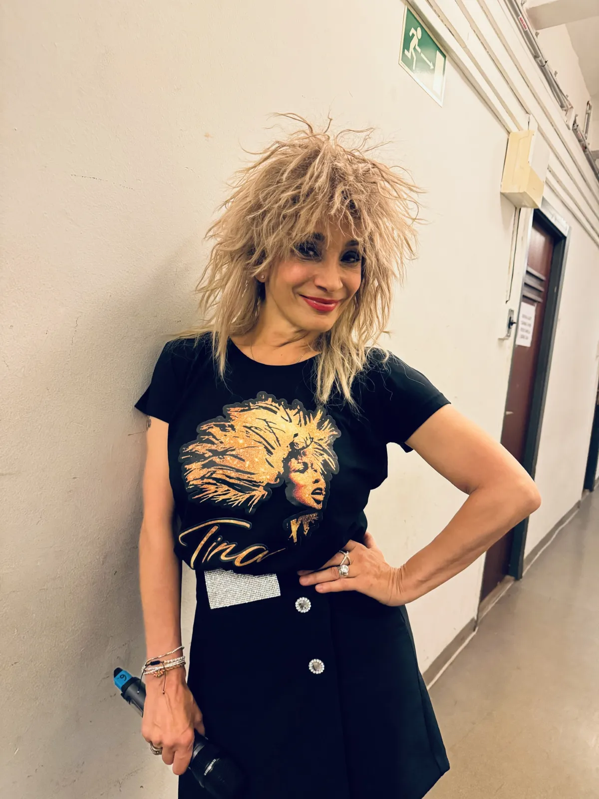 Keresztes Ildikó Tina Turner előzenekara volt az MTK Stadionban