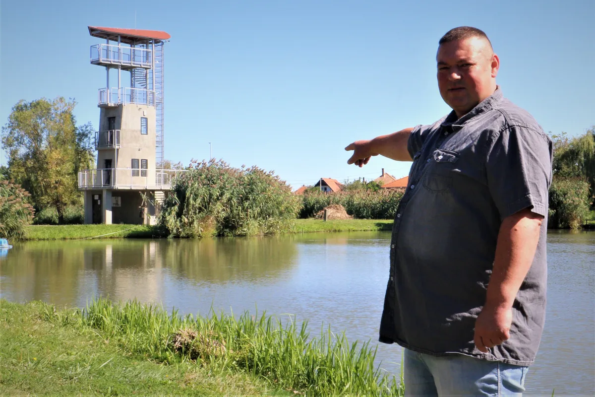 A sarkadi Éden-tavak kilátója csak tavasszal lesz kész