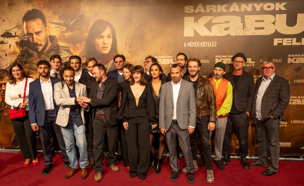 A Sárkányok Kabul felett című magyar film díszbemutató