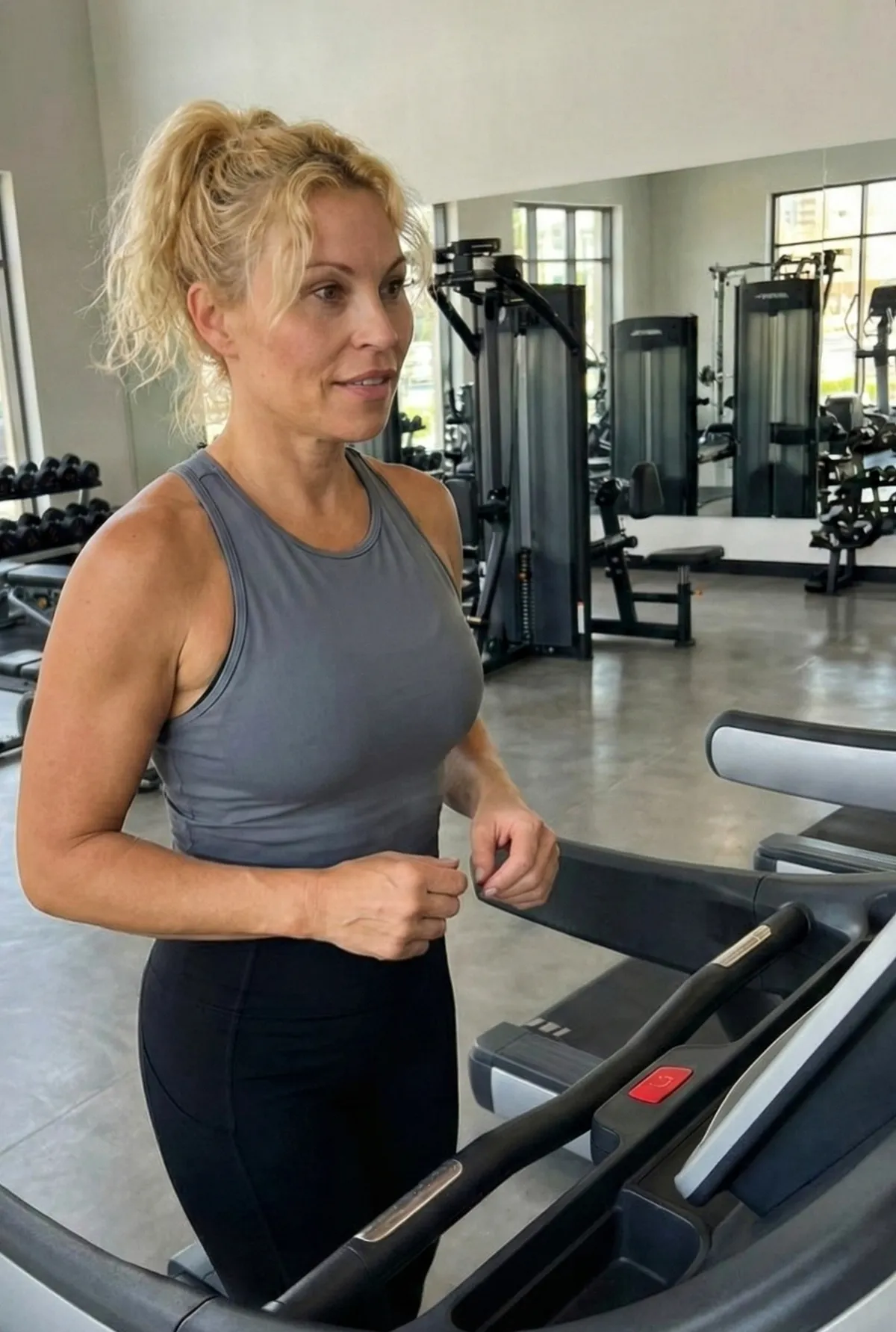 Bagdi Beatrix ötgyerekes édesanya és digitális nomád fitnesz edzést tart