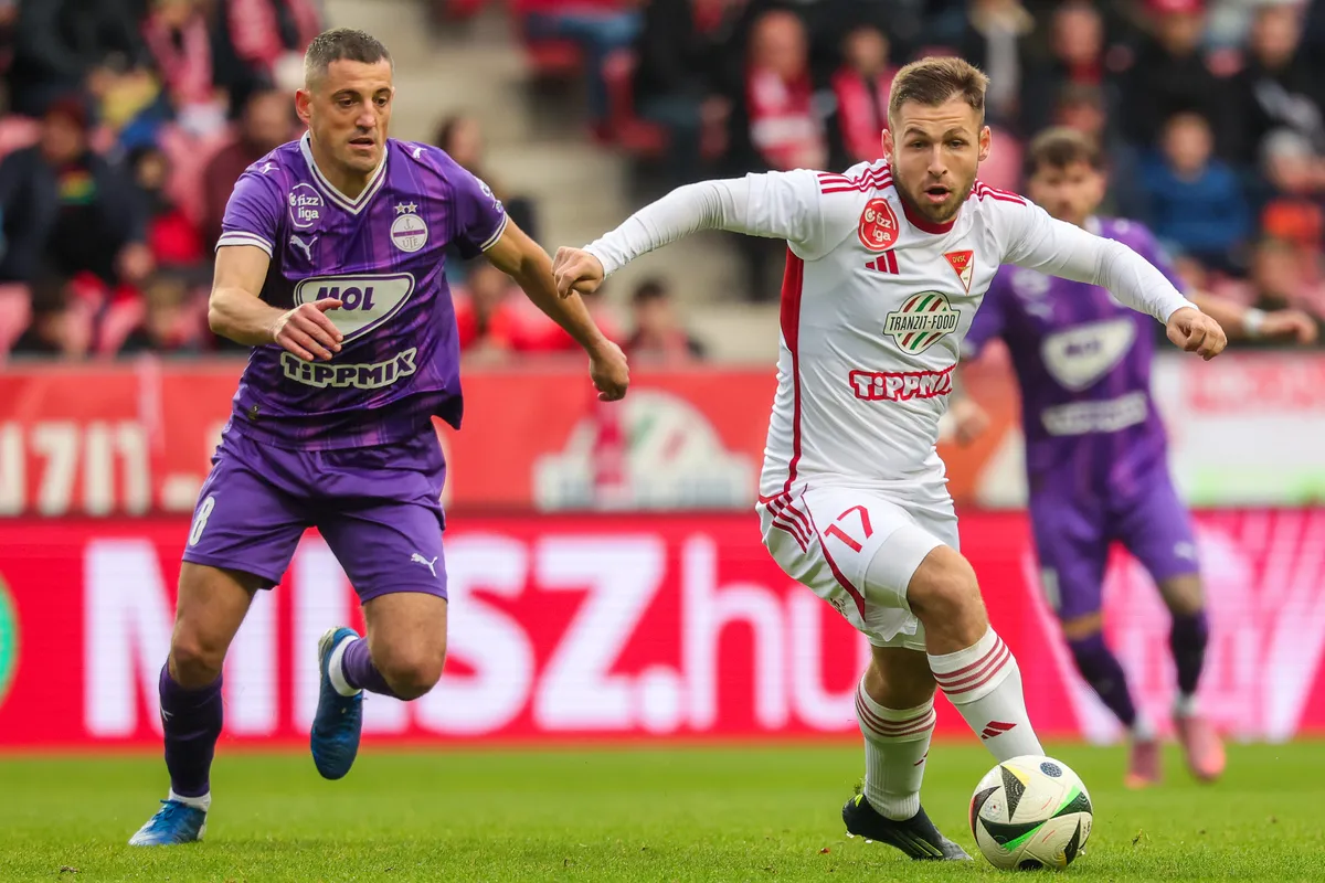 Bárány Donát, a DVSC focistája