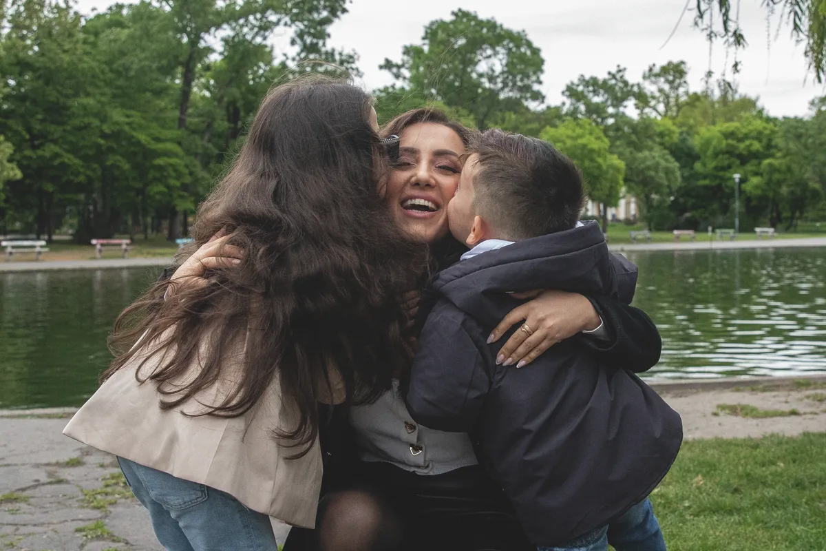 Nagy Melanie gyerkekeivel érzi legjobban magát