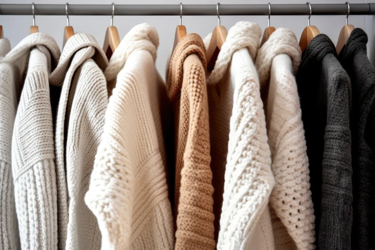 Téli kapszulagardrób tele kötött pulcsikkal