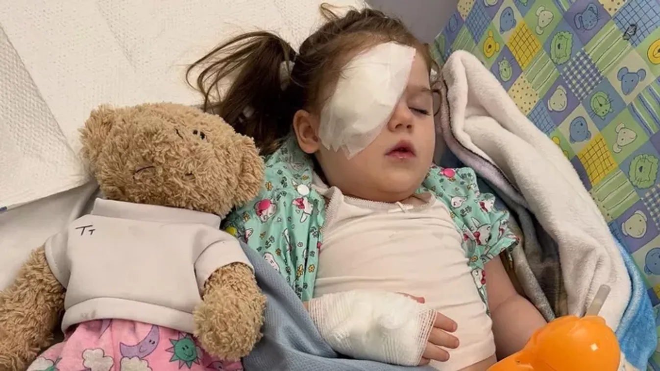 „A lányunk szeme órák alatt változott meg – a diagnózis sokkoló és könnyfakasztó volt”