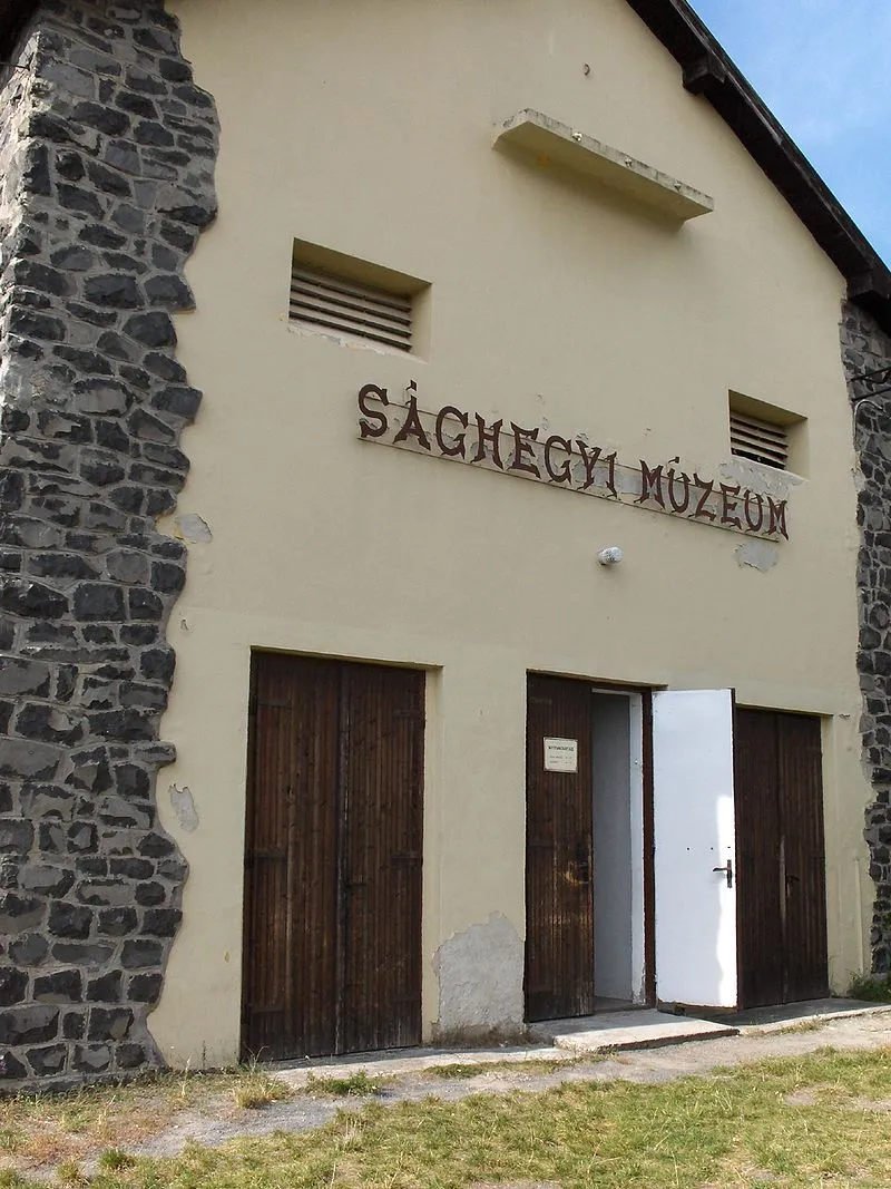 A Sághegyi Múzeum épülete a Ság-hegyen