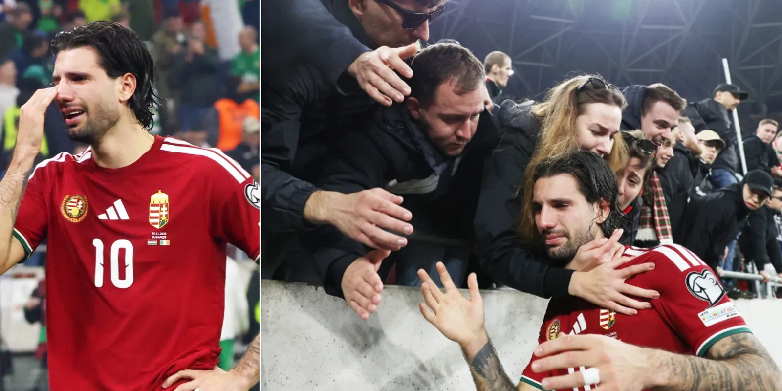 Szoboszlai Dominik percekig zokogott a kiesés után