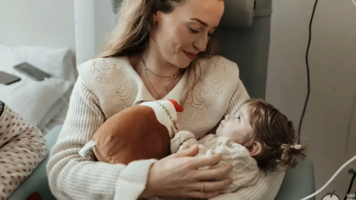 „A májam mentette meg a kislányom életét! ” - A kis Ruby most új esélyt kapott az életre