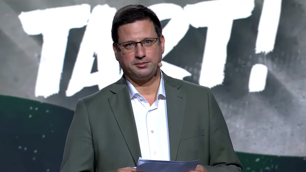 gulyás gergely háború ellenes gyűlés 2025 11 29 nyíregyháza