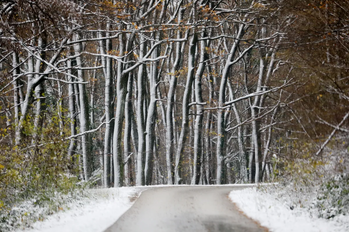 Sopronba megérkezett az első hó