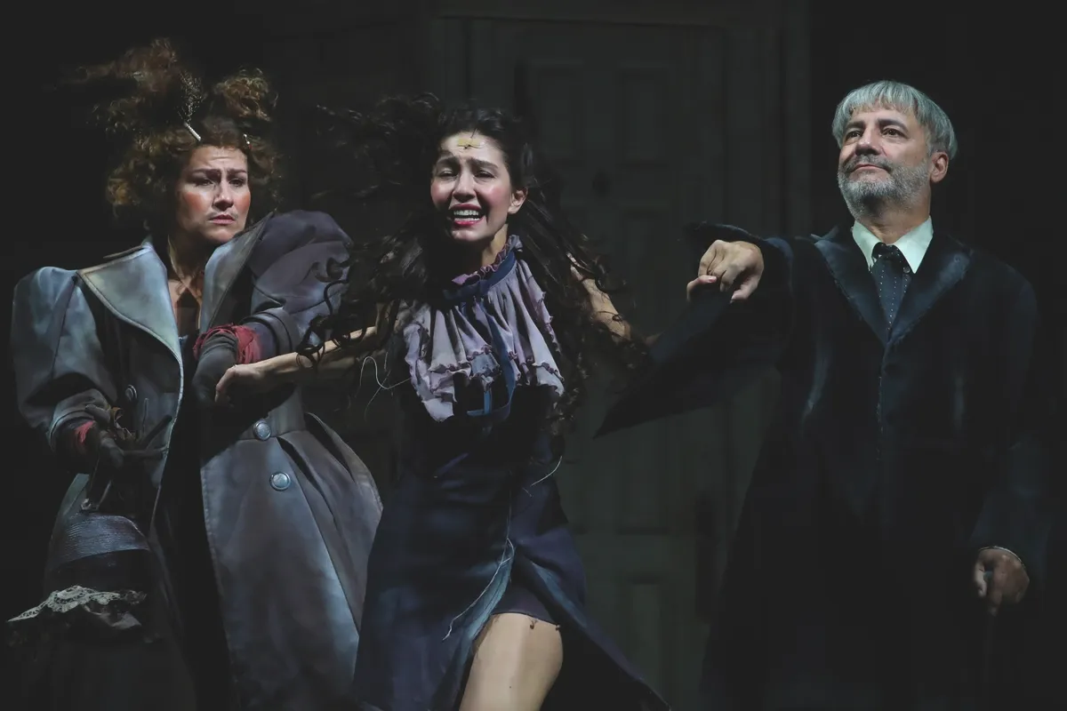 Rudolf Péter színészként a Liliomfi előadásában