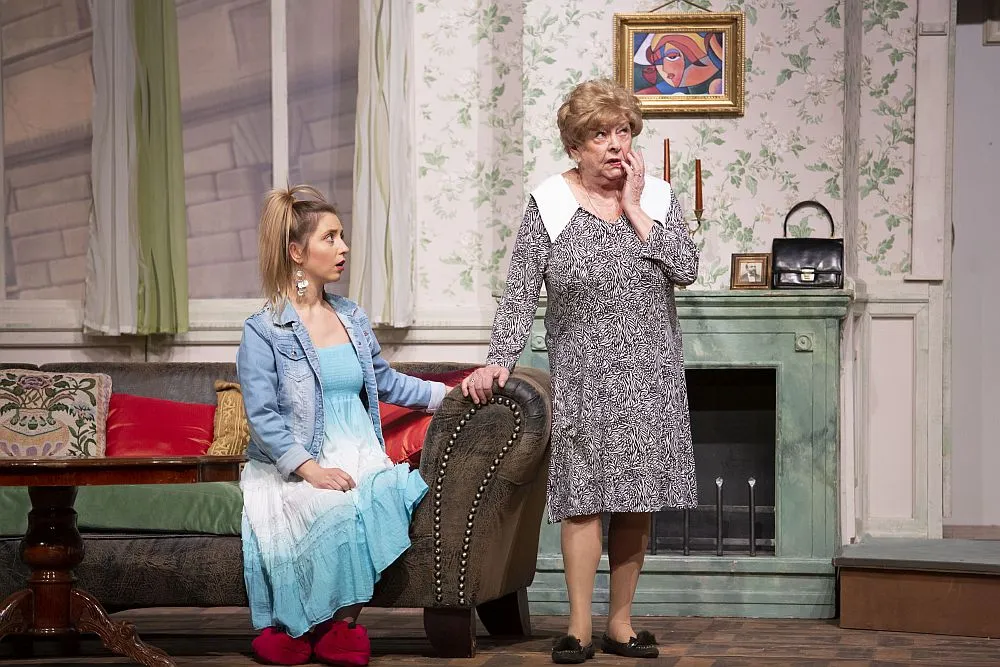 Pásztor Erzsi számára hatalmas élményt jelent a Fergeteges látogatás című vígjáték. 