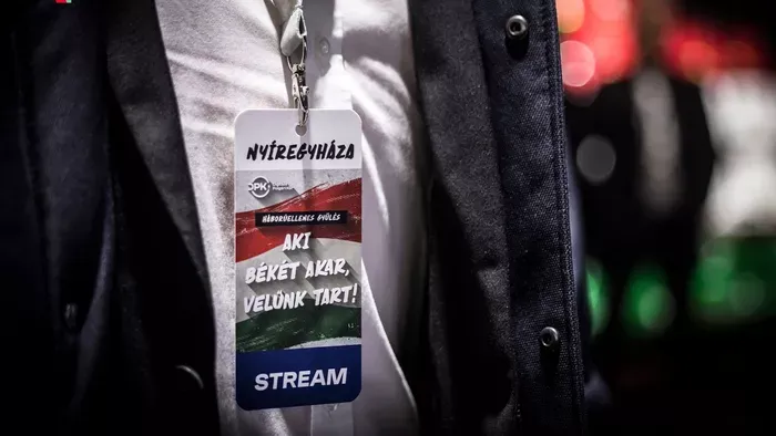 Orbán Viktor bejelentést tett a mai Háborúellenes gyűlésről