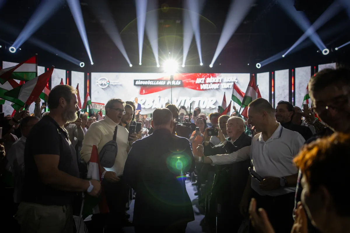 DPK Háborúellenes gyűlés, Győr, 2025. 11. 15.