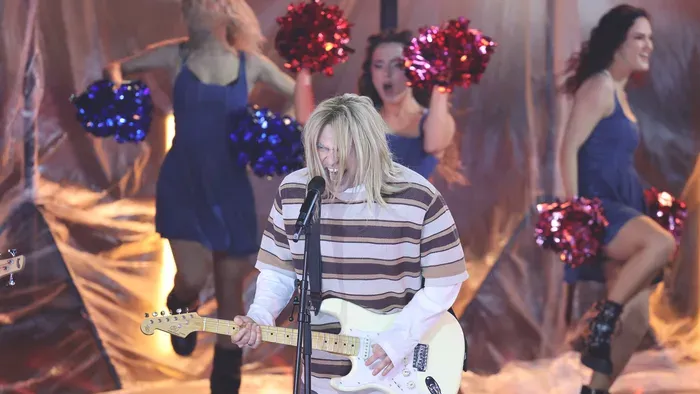 A Nirvana frontembere, Kurt Cobain bőrébe bújva lépett színpadra Horváth Tamás. 