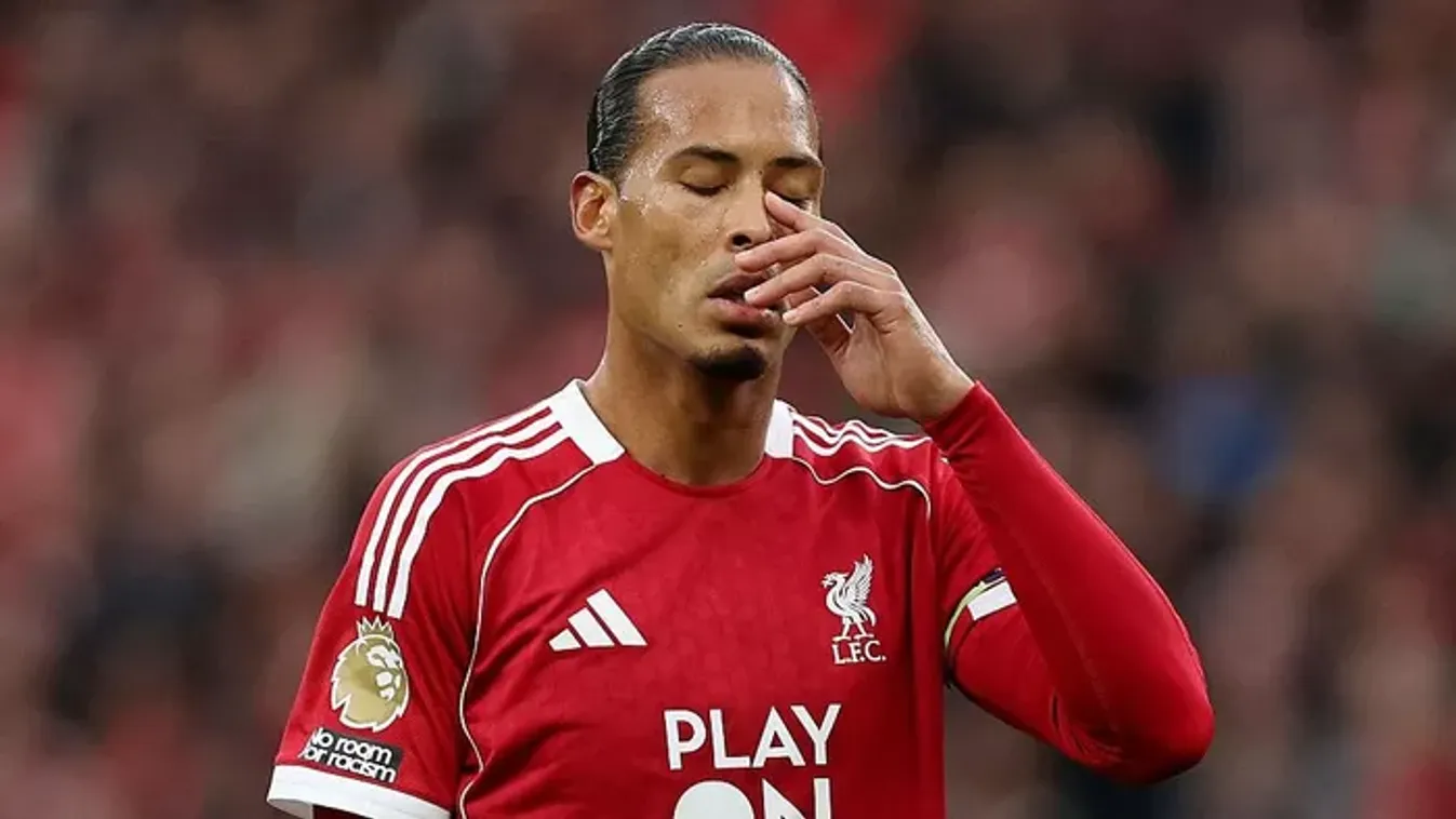 Virgil van Dijk nem hagyta szó nélkül, felpattant és azonnal elrohant a meccsről