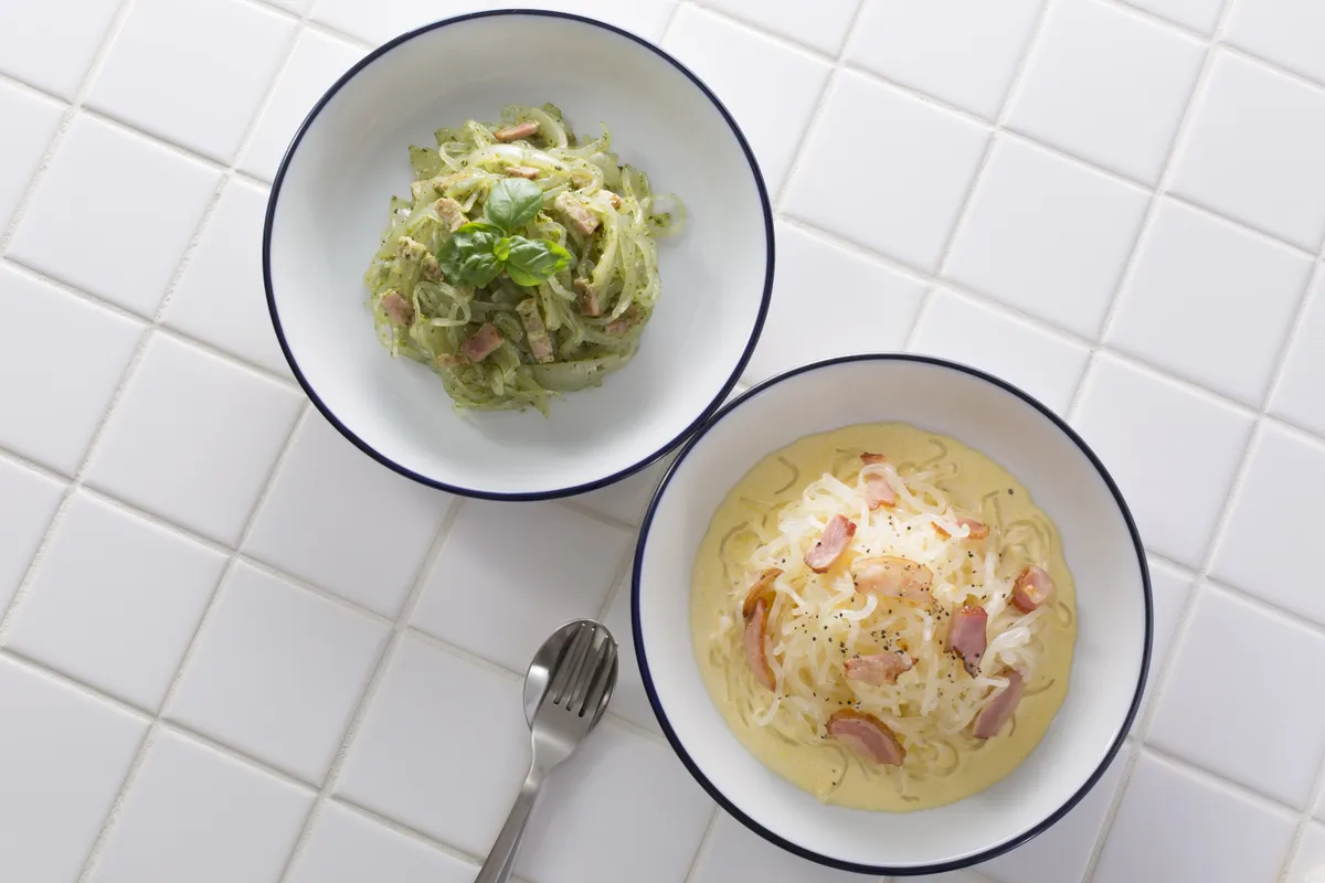 Konjac tésztás ételek