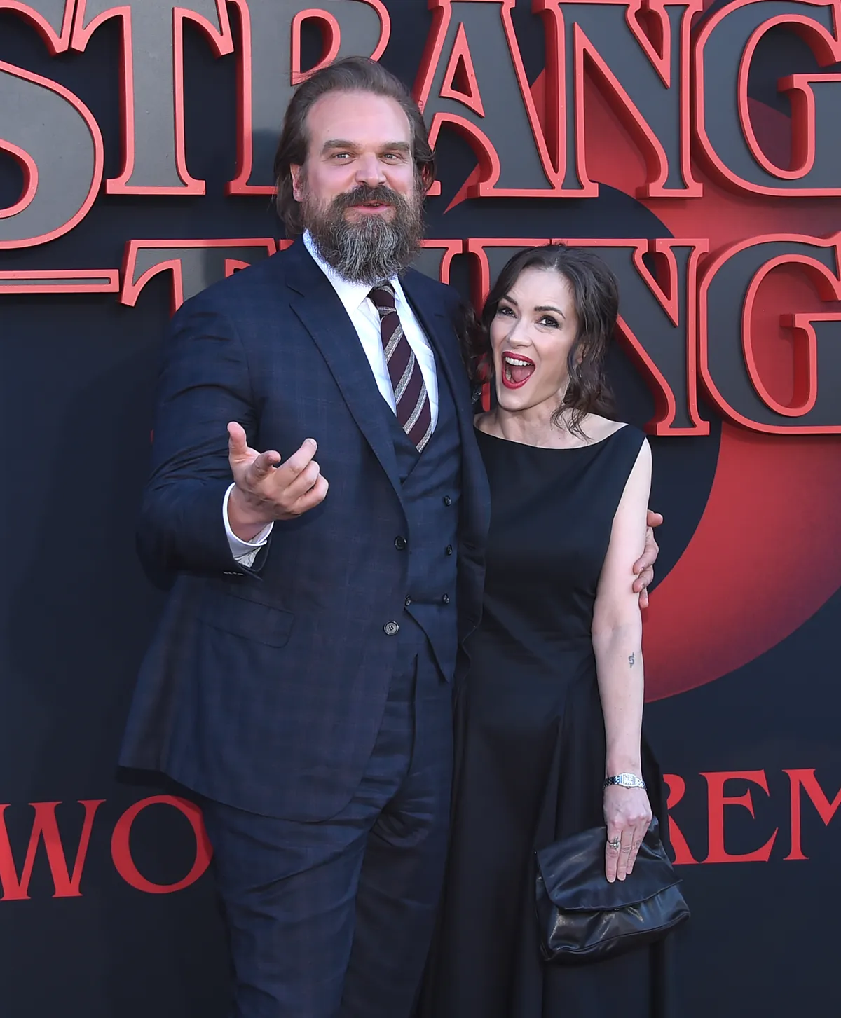 David Harbour és Winona Ryder a forgatások alatt szülői szerepet töltöttek be Millie Bobby Brown életében