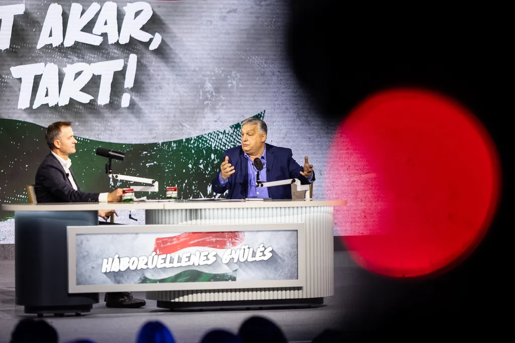 Háborúellenes Gyűlés, Nyíregyháza, 2025. 11. 29.
Orbán
