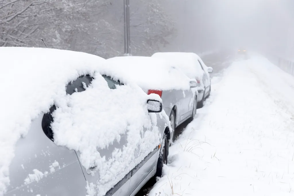 hó, havazás, november